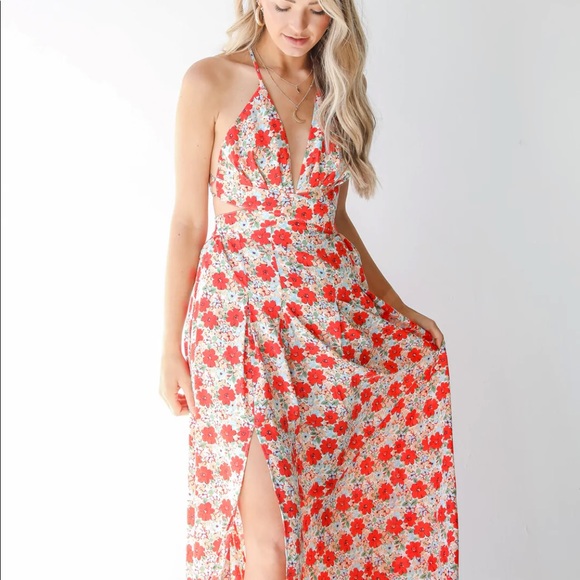 Catching Rays Floral Maxi - Picture 6 of 7